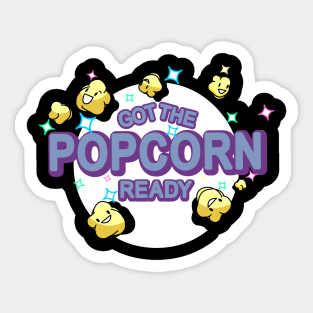 Got The Popcorn Ready Invincibility Style Sticker